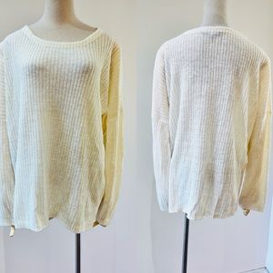 linen sweater